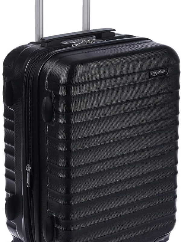 Amazon Basics 21-Inch Hardside Spinner, Black