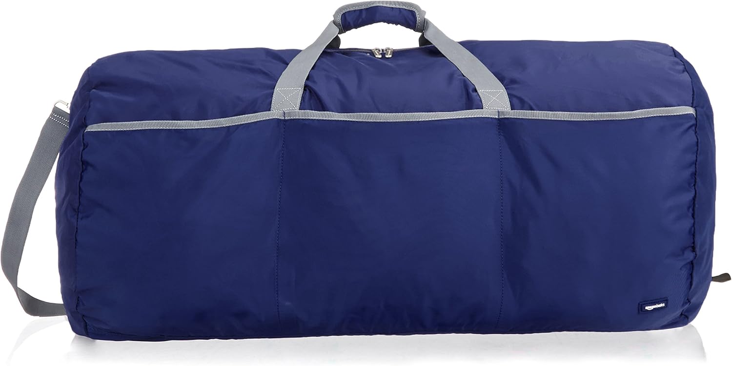 Amazon Basics Large Nylon Duffel Bag