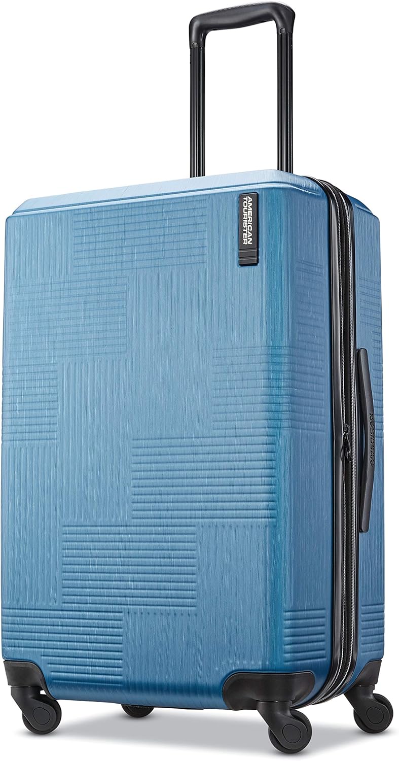 American Tourister Stratum XLT Expandable Hardside Luggage with Spinner Wheels, Pink Blush, Carry-On 21-Inch - Image 11