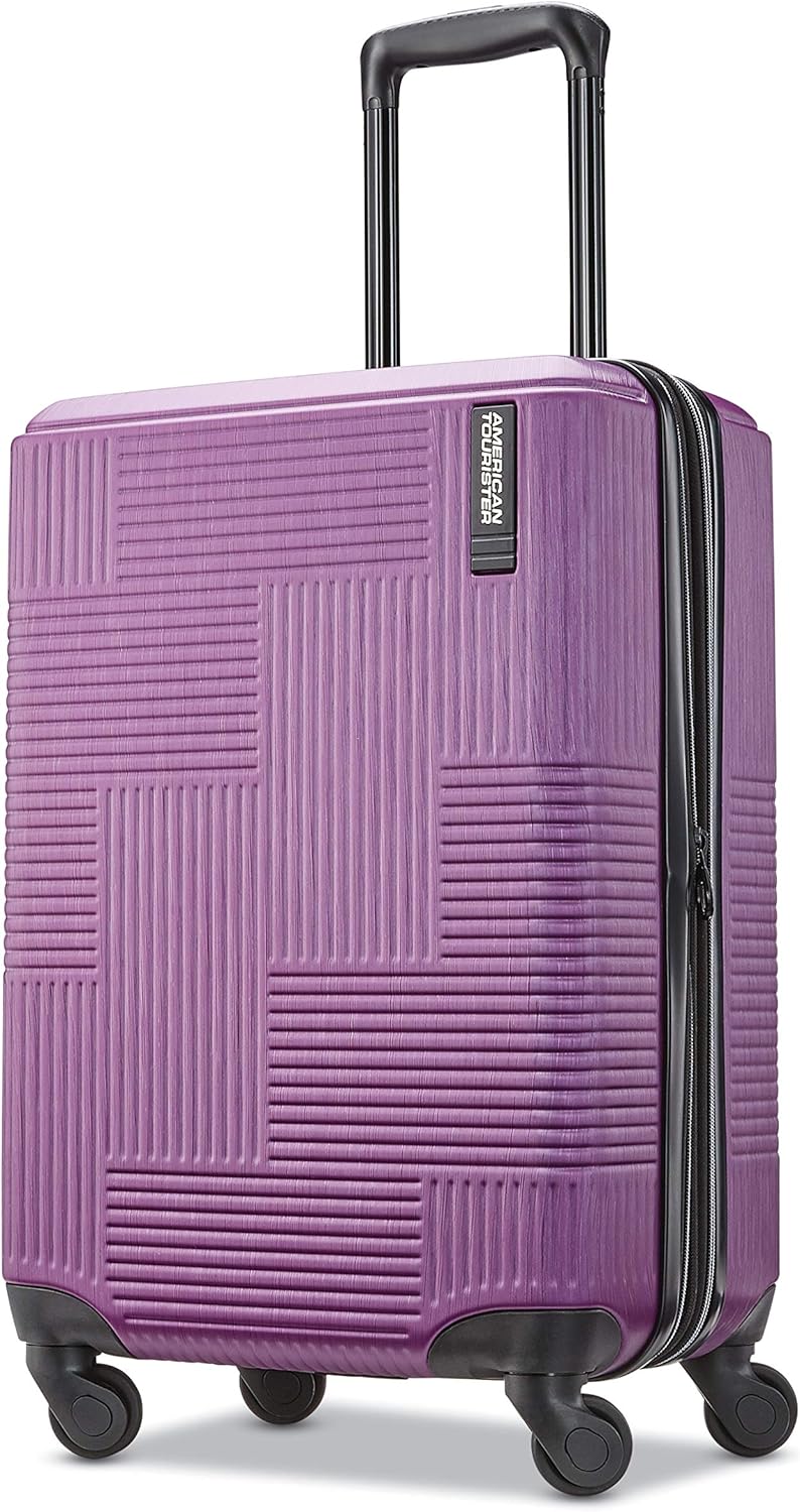 American Tourister Stratum XLT Expandable Hardside Luggage with Spinner Wheels, Pink Blush, Carry-On 21-Inch - Image 12