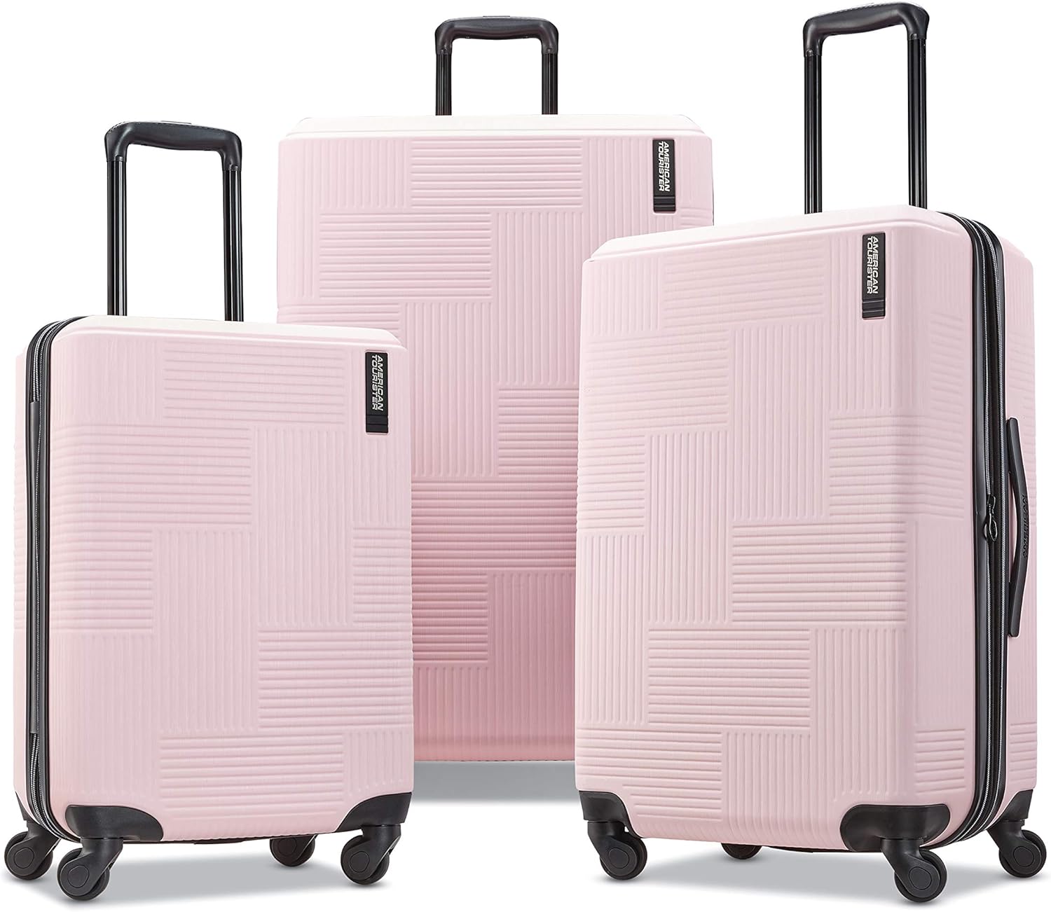 American Tourister Stratum XLT Expandable Hardside Luggage with Spinner Wheels, Pink Blush, Carry-On 21-Inch - Image 7