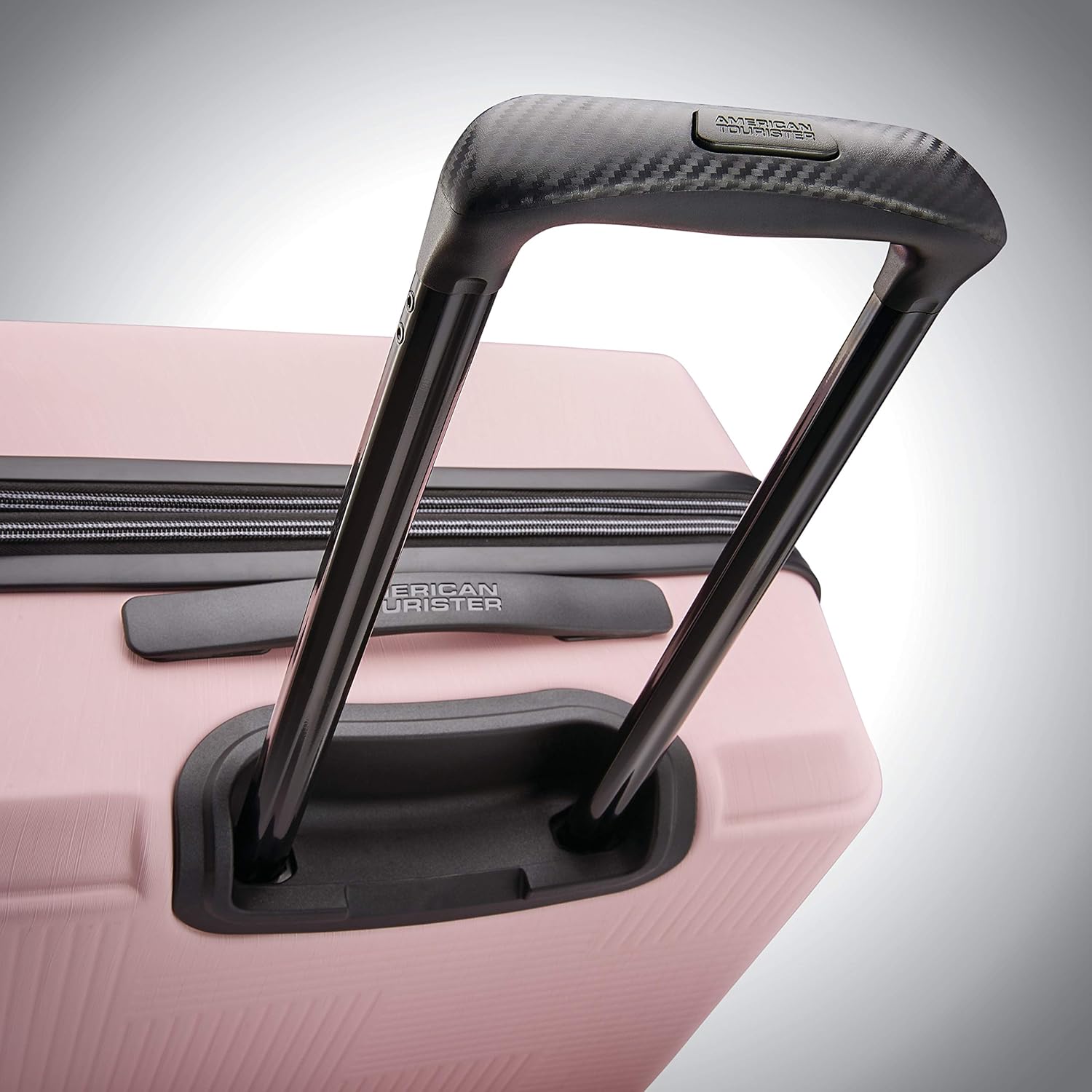 American Tourister Stratum XLT Expandable Hardside Luggage with Spinner Wheels, Pink Blush, Carry-On 21-Inch - Image 6