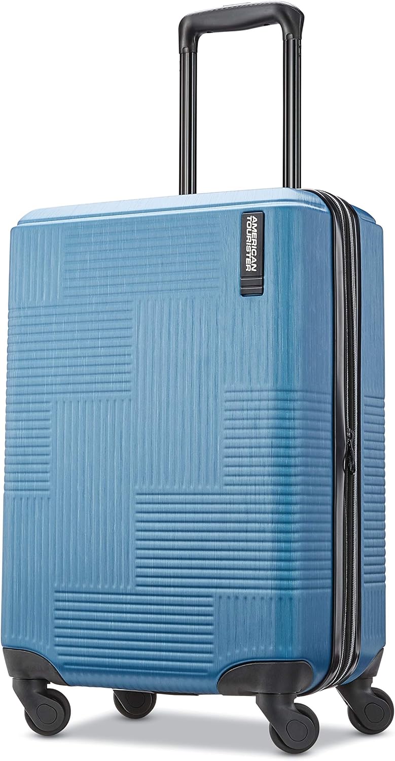 American Tourister Stratum XLT Expandable Hardside Luggage with Spinner Wheels, Pink Blush, Carry-On 21-Inch - Image 15