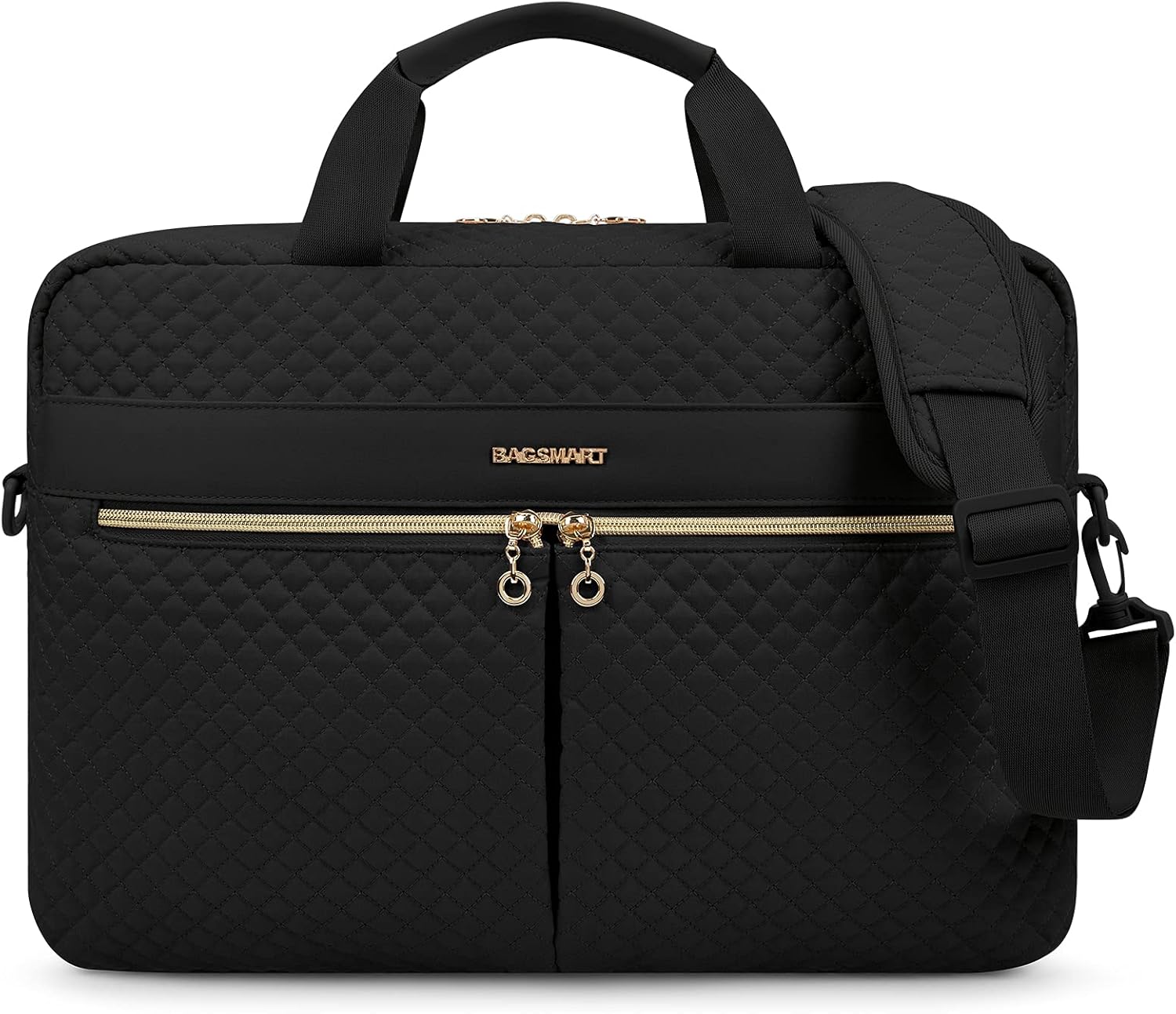 BAGSMART 15.6\/17.3 Inch Laptop Bag, Briefcase for Women Large Laptop Case Computer Bag Office Business Travel