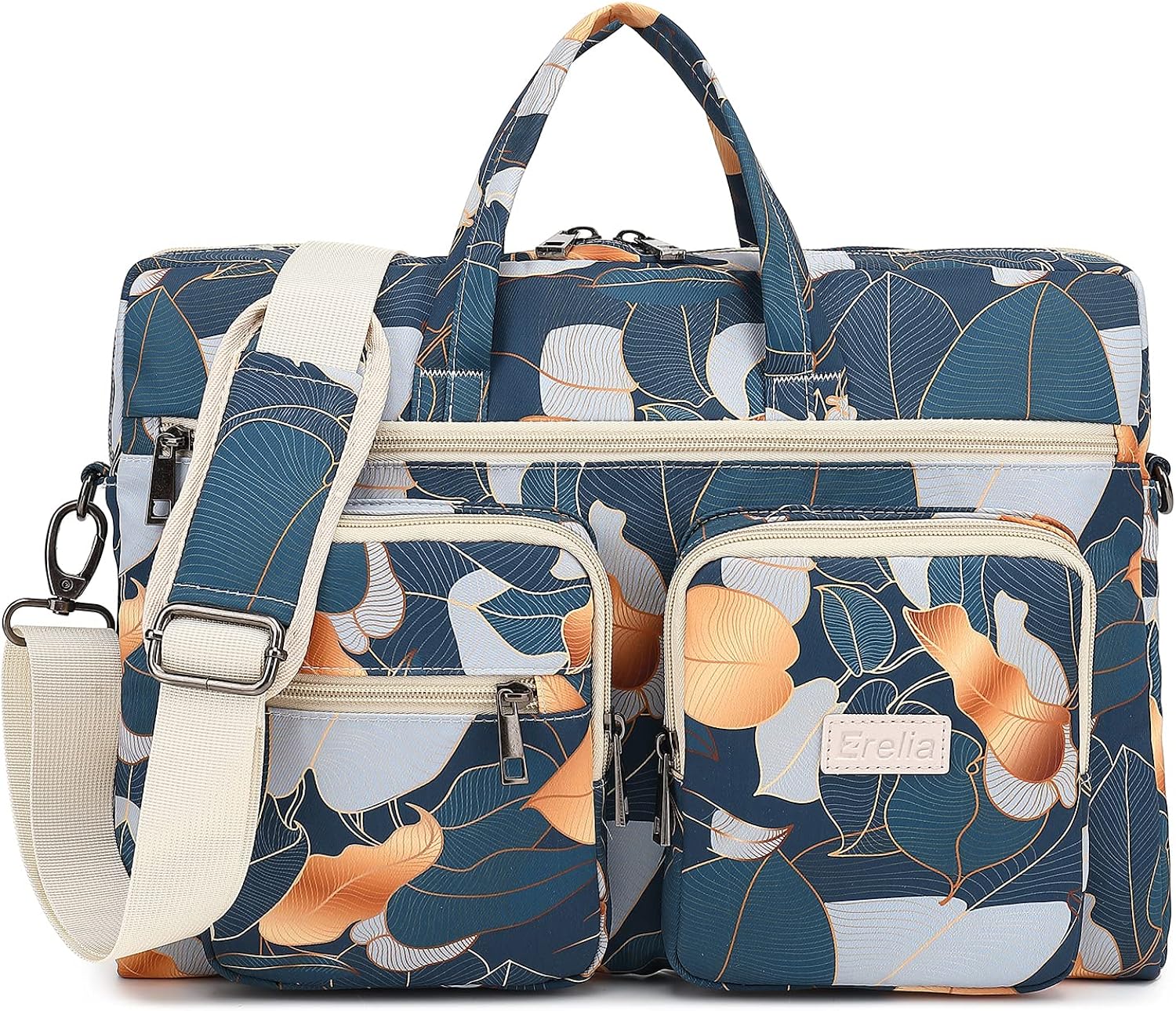 EZrelia Multi-functional 15.6 Inch Laptop Bag Messenger Bag Shoulder Bag WaterProof Briefcase - Image 12