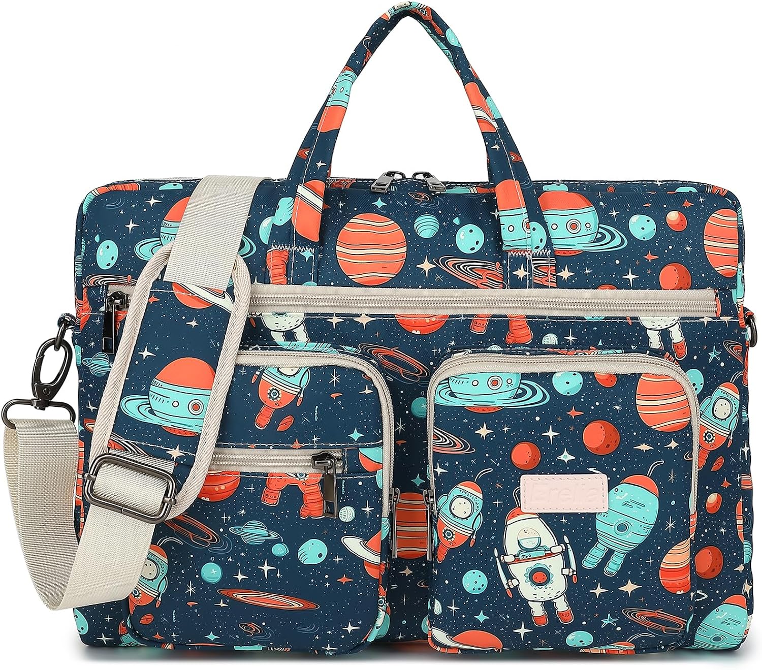 EZrelia Multi-functional 15.6 Inch Laptop Bag Messenger Bag Shoulder Bag WaterProof Briefcase - Image 11