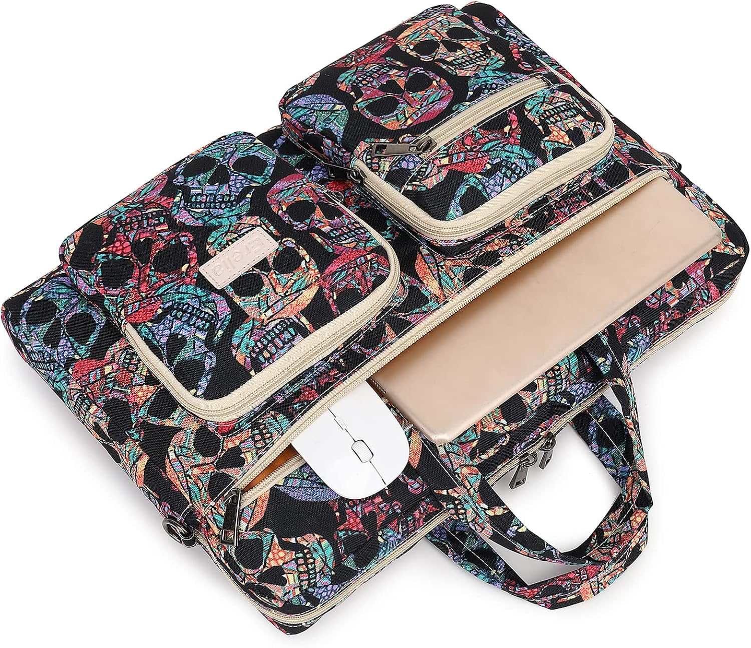 EZrelia Multi-functional 15.6 Inch Laptop Bag Messenger Bag Shoulder Bag WaterProof Briefcase - Image 4