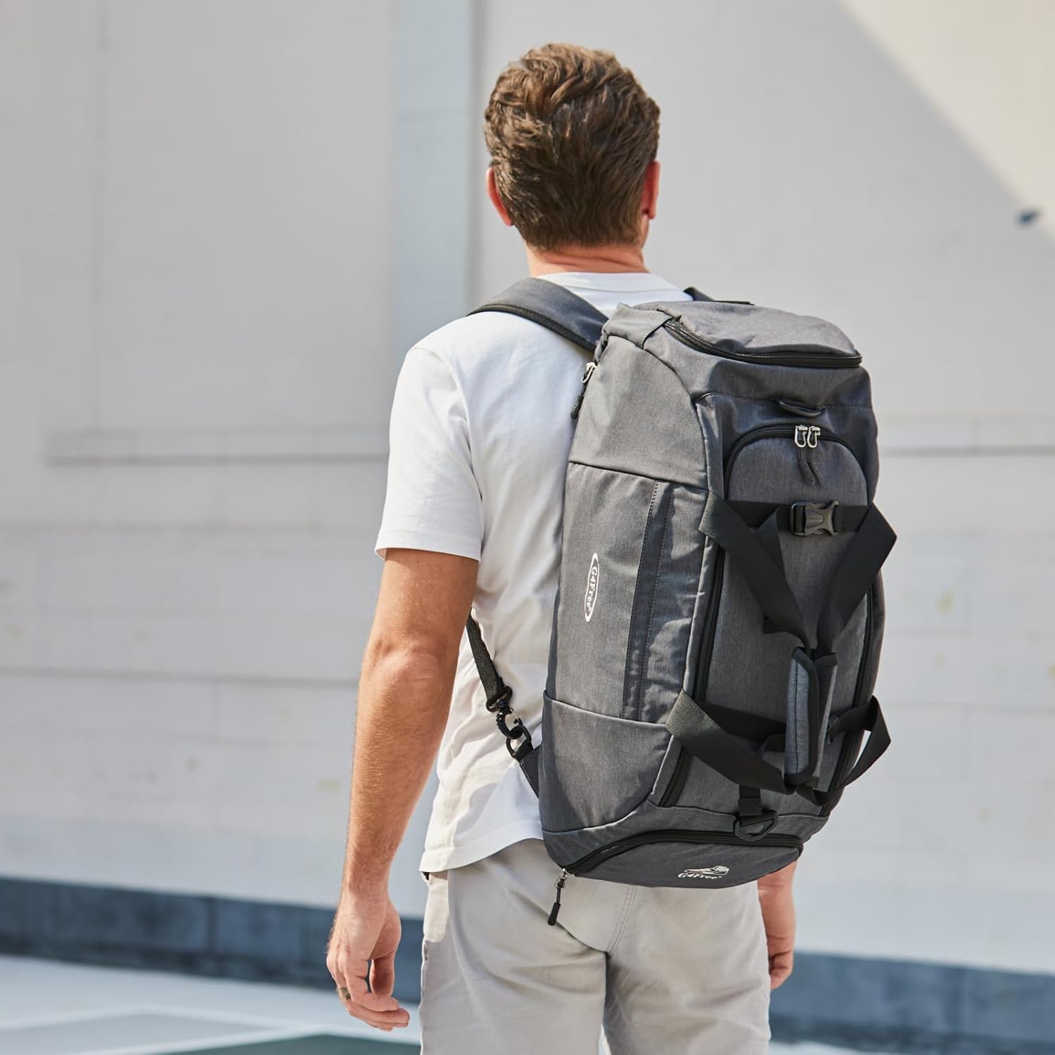 G4Free 40L 3-Way Duffle Bag Backpack Gym Bag for Men Women Sports Duffel Bag with Shoe Compartment Travel Backpack Luggage - Image 6
