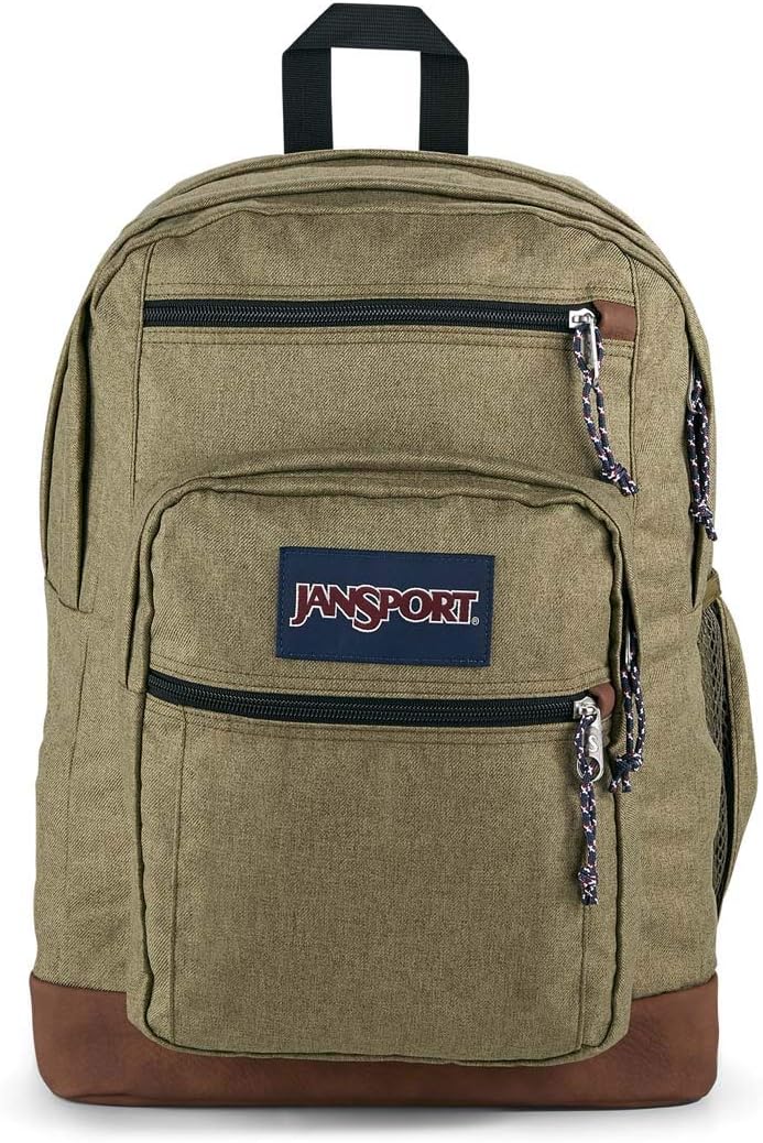 JanSport Backpack, with 15-inch Laptop Sleeve, Grey Letterman - Large Computer Bag Rucksack with 2 Compartments, Ergonomic Straps - Bag for Men, Women - Image 4