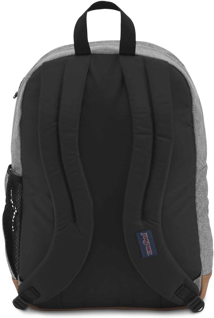 JanSport Backpack, with 15-inch Laptop Sleeve, Grey Letterman - Large Computer Bag Rucksack with 2 Compartments, Ergonomic Straps - Bag for Men, Women - Image 2