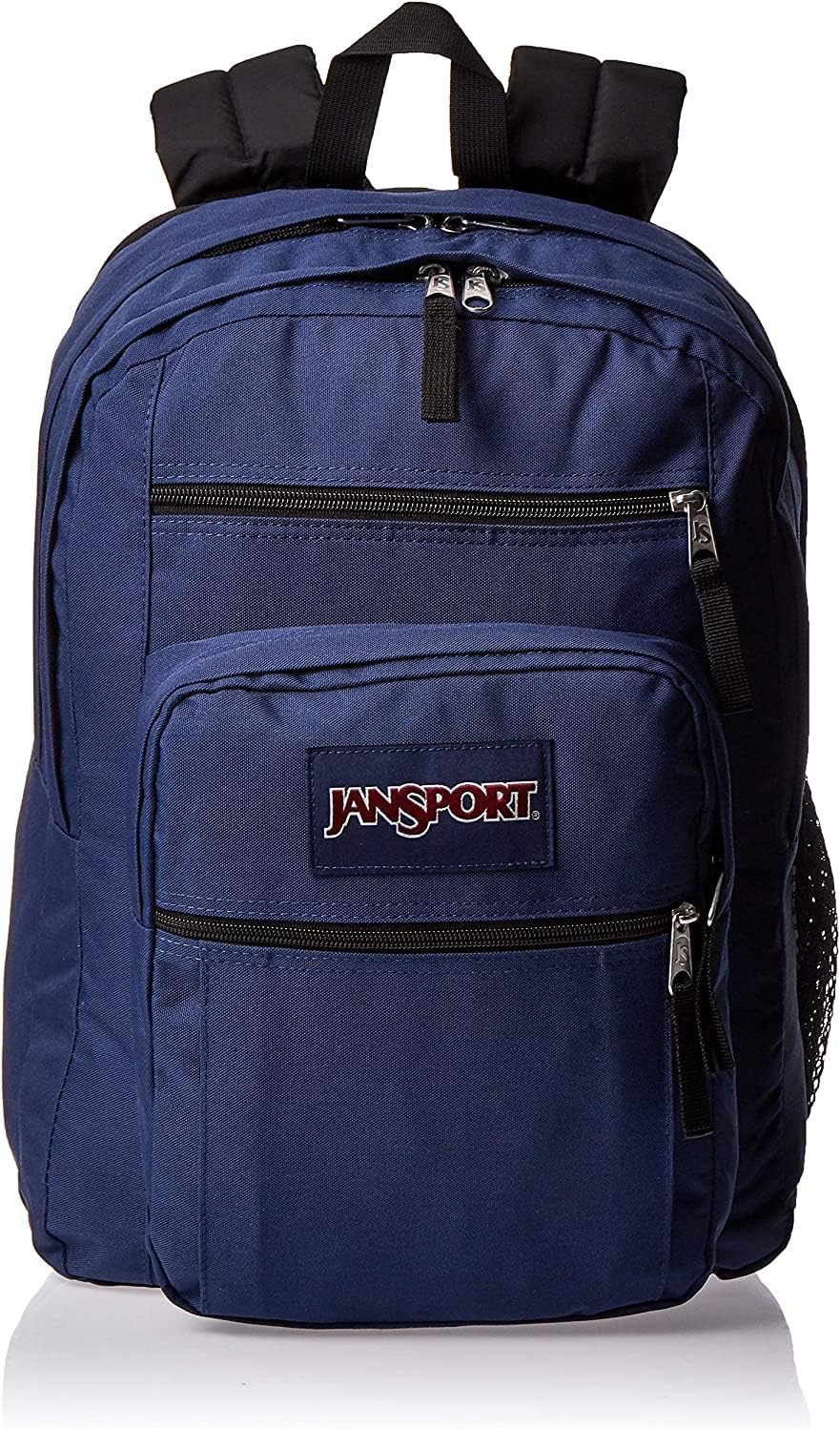 JanSport Big Laptop Backpack for College - Computer Bag with 2 Compartments, Ergonomic Shoulder Straps, 15\u201D Laptop Sleeve, Haul Handle - Book Rucksack, Red Tape - Image 9