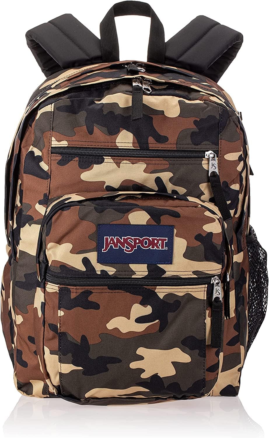JanSport Big Laptop Backpack for College - Computer Bag with 2 Compartments, Ergonomic Shoulder Straps, 15\u201D Laptop Sleeve, Haul Handle - Book Rucksack, Red Tape - Image 10