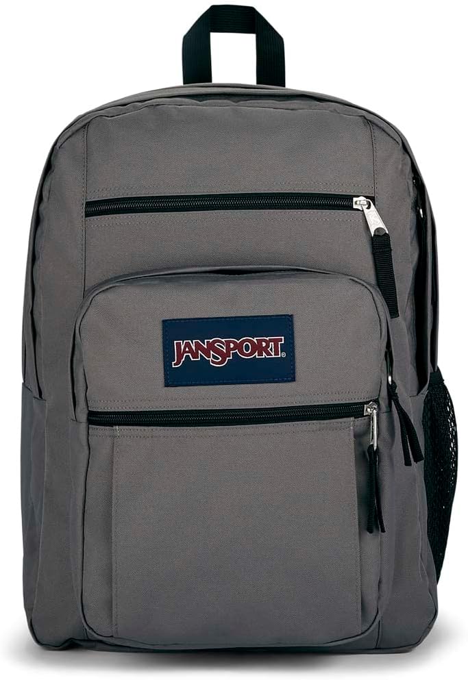 JanSport Big Laptop Backpack for College - Computer Bag with 2 Compartments, Ergonomic Shoulder Straps, 15\u201D Laptop Sleeve, Haul Handle - Book Rucksack, Red Tape - Image 12