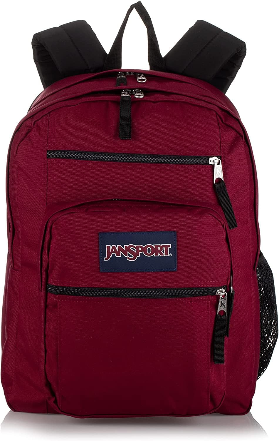 JanSport Big Laptop Backpack for College - Computer Bag with 2 Compartments, Ergonomic Shoulder Straps, 15\u201D Laptop Sleeve, Haul Handle - Book Rucksack, Red Tape - Image 11