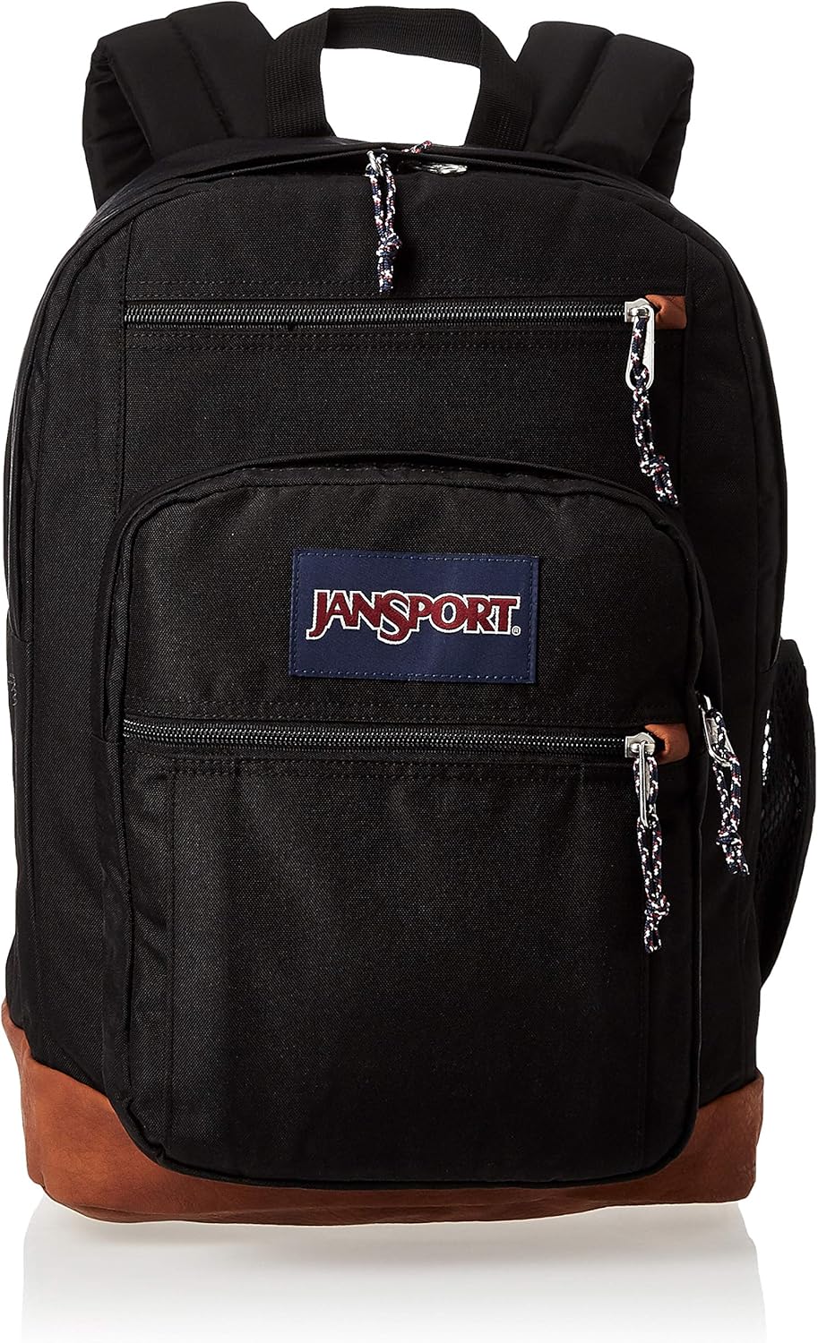 JanSport Cool Backpack, with 15-inch Laptop Sleeve, Black - Large Computer Bag Rucksack with 2 Compartments, Ergonomic Straps