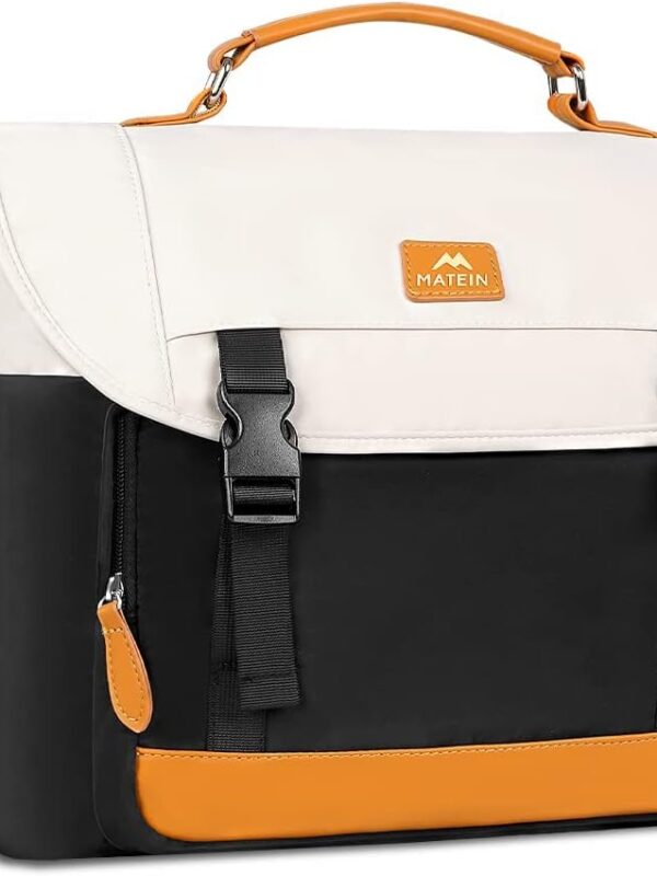 Messenger Bag for Women, 15.6 Inch Laptop Bags Computer Case with Shoulder Strap, Water Resistant Crossbody Carrying Laptop Sleeve Fashion Cute Work Briefcase for Travel Office, Gift Ideas