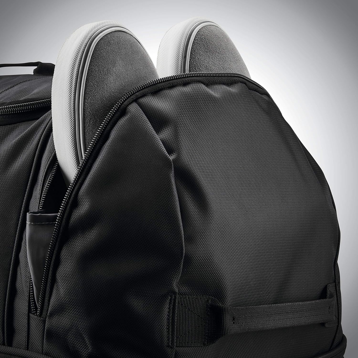 Samsonite Andante 2 Wheeled Rolling Duffel Bag, All Black, 28-Inch - Image 5