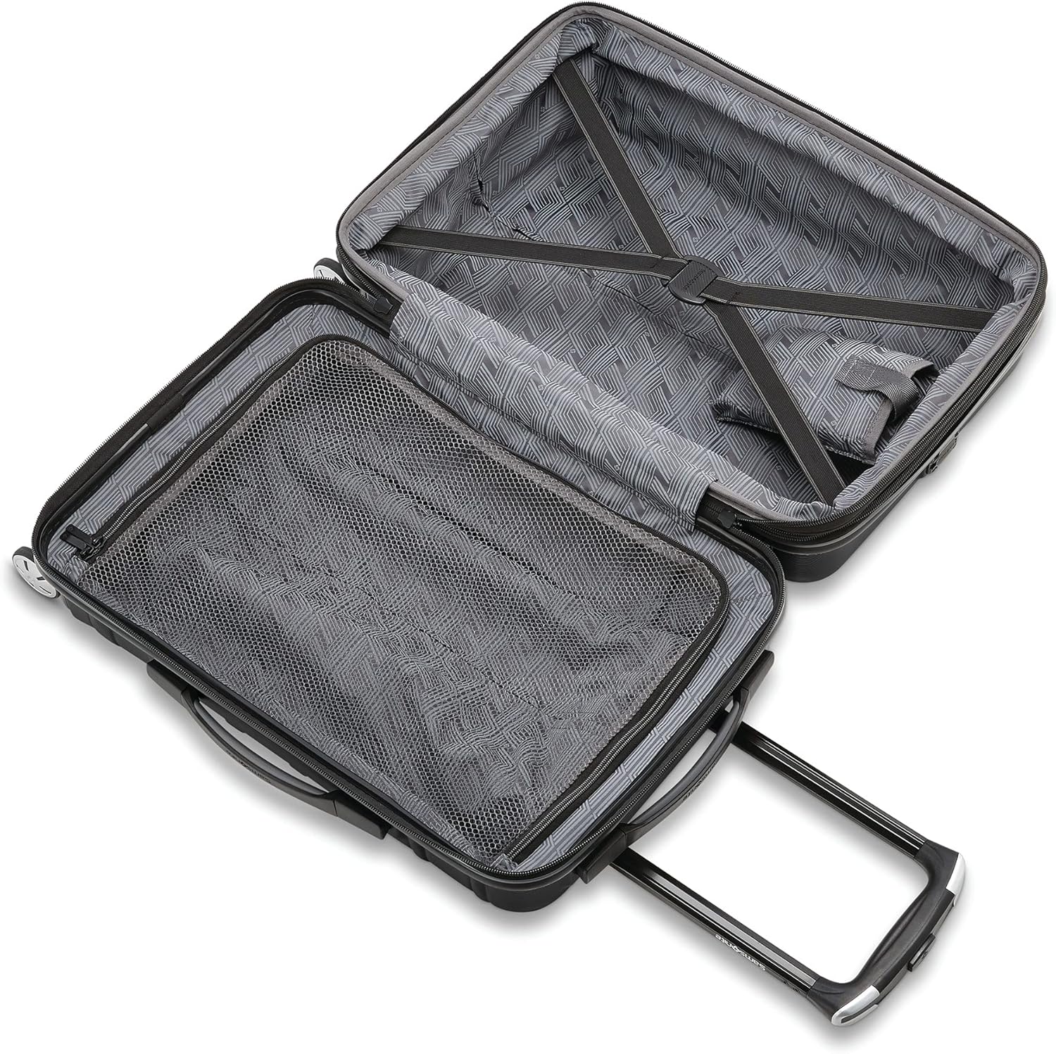 Samsonite Omni 2 Hardside Expandable Luggage with Spinner Wheels, Carry-On 20-Inch, Midnight Black - Image 7