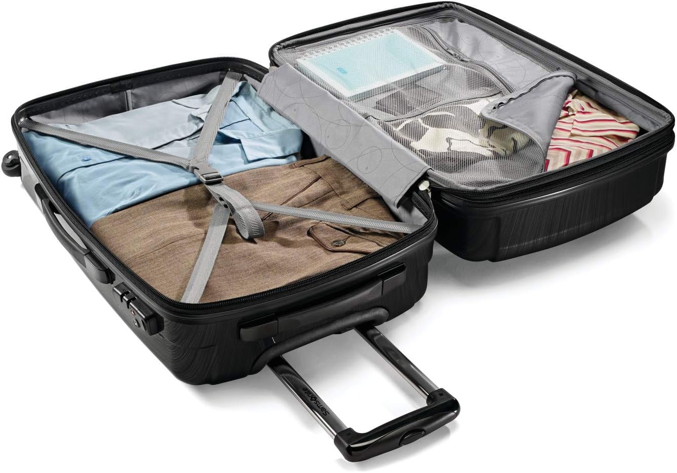 Samsonite Winfield 2 Hardside Luggage with Spinner Wheels, Carry-On 20-Inch, Brushed Anthracite - Image 3