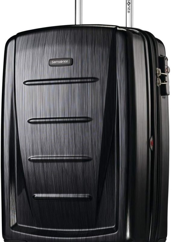 Samsonite Winfield 2 Hardside Luggage with Spinner Wheels, Carry-On 20-Inch, Brushed Anthracite
