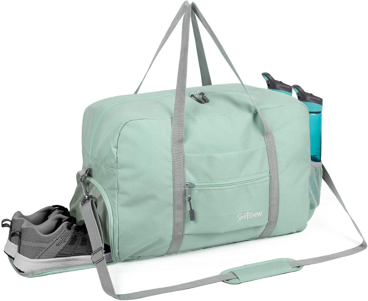 Sports Gym Bag with Wet Pocket & Shoes Compartment, Travel Duffel Bag for Men and Women Lightweight - Image 17