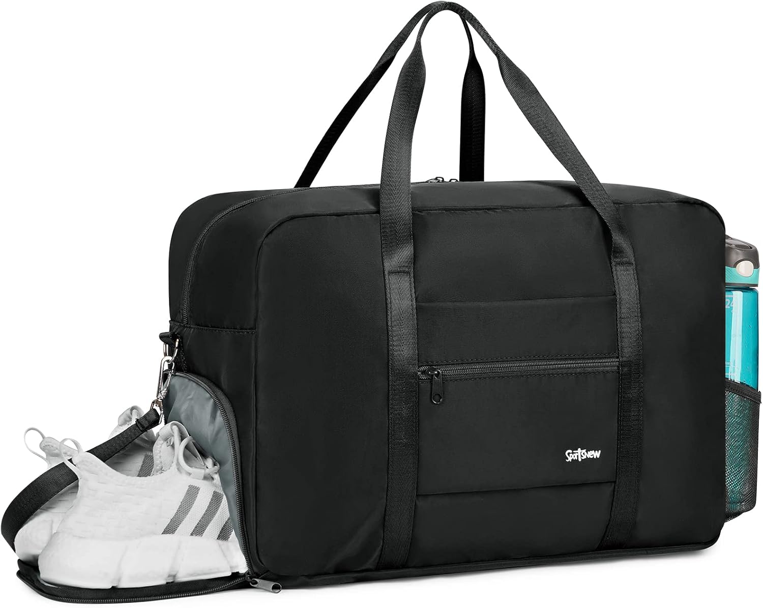 Sports Gym Bag with Wet Pocket & Shoes Compartment, Travel Duffel Bag for Men and Women Lightweight - Image 14