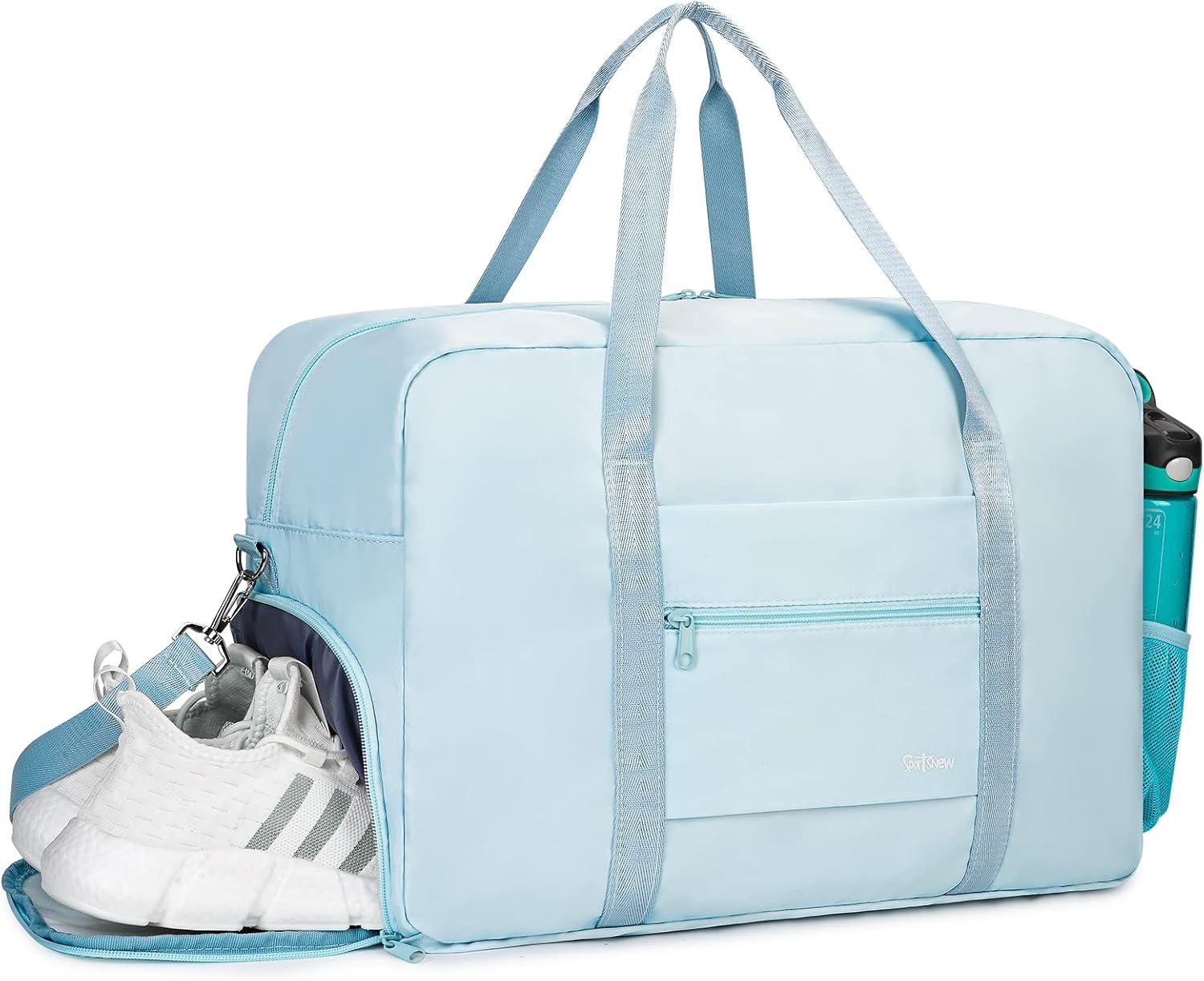 Sports Gym Bag with Wet Pocket & Shoes Compartment, Travel Duffel Bag for Men and Women Lightweight - Image 23