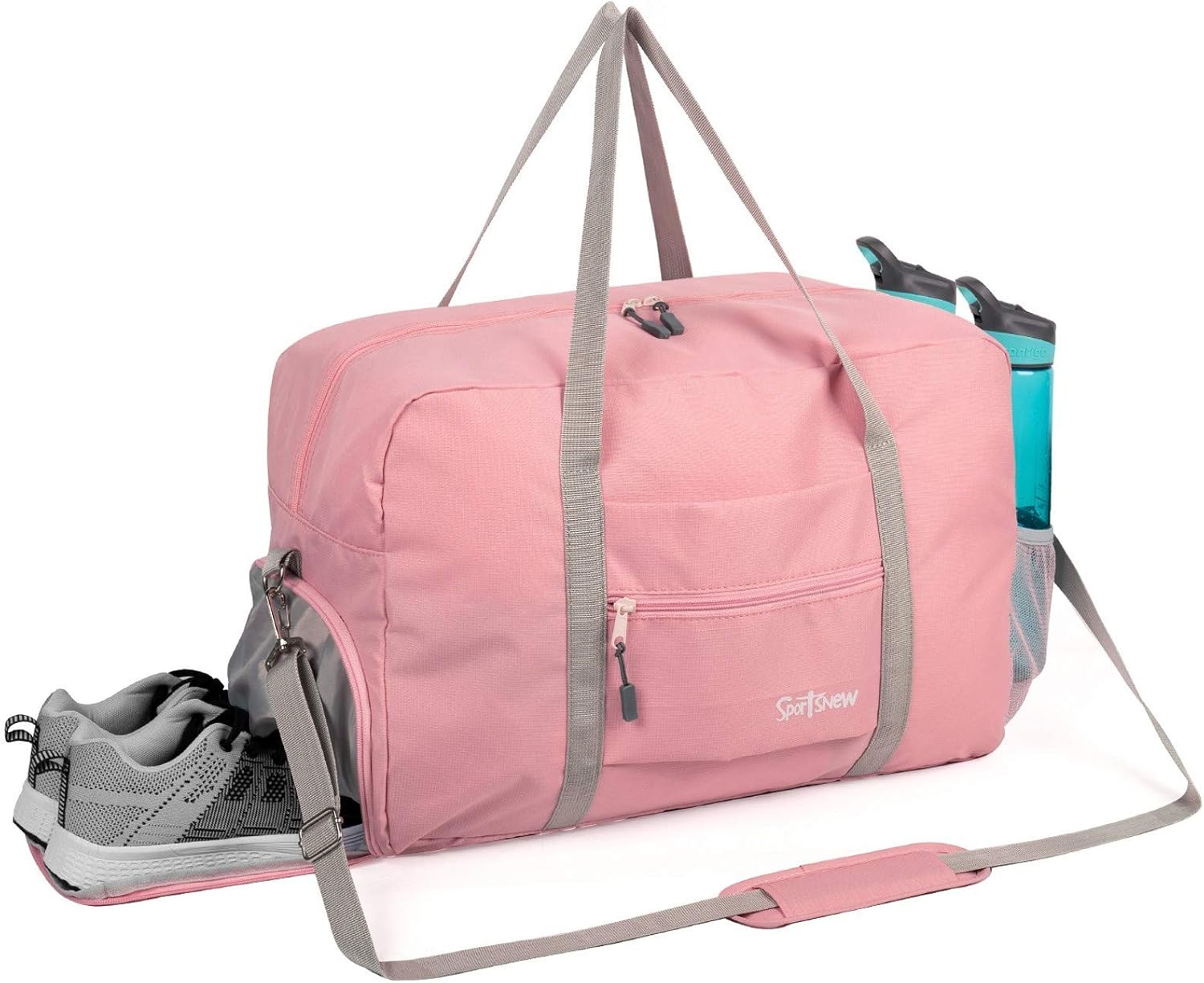 Sports Gym Bag with Wet Pocket & Shoes Compartment, Travel Duffel Bag for Men and Women Lightweight - Image 13