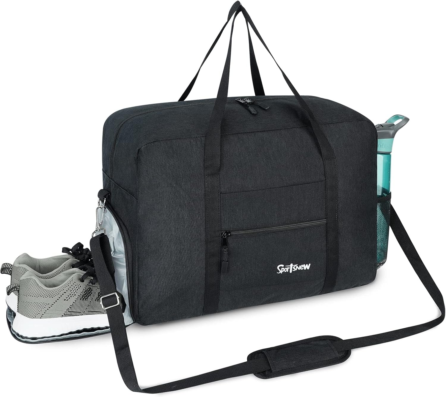 Sports Gym Bag with Wet Pocket & Shoes Compartment, Travel Duffel Bag for Men and Women Lightweight - Image 20