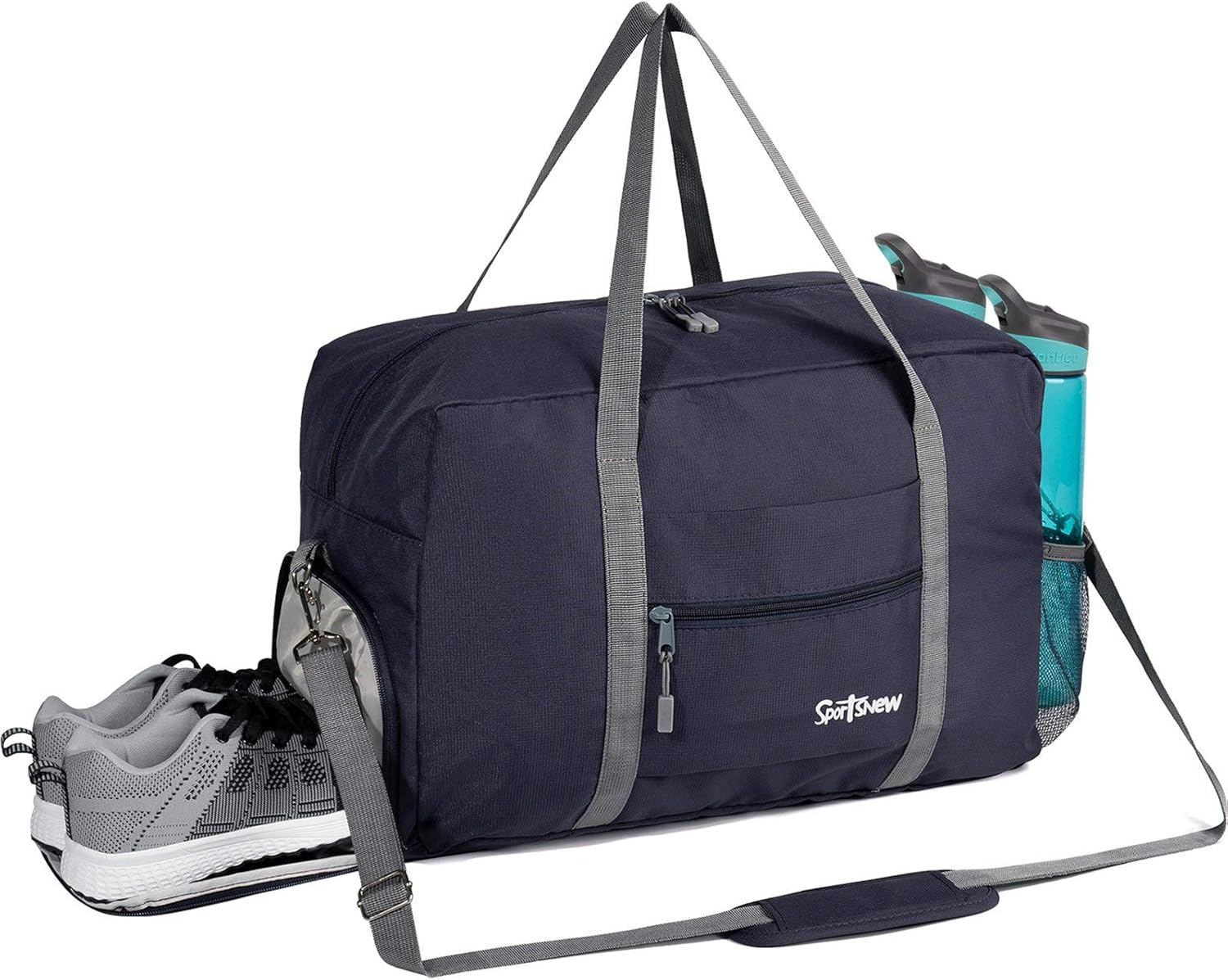 Sports Gym Bag with Wet Pocket & Shoes Compartment, Travel Duffel Bag for Men and Women Lightweight - Image 21