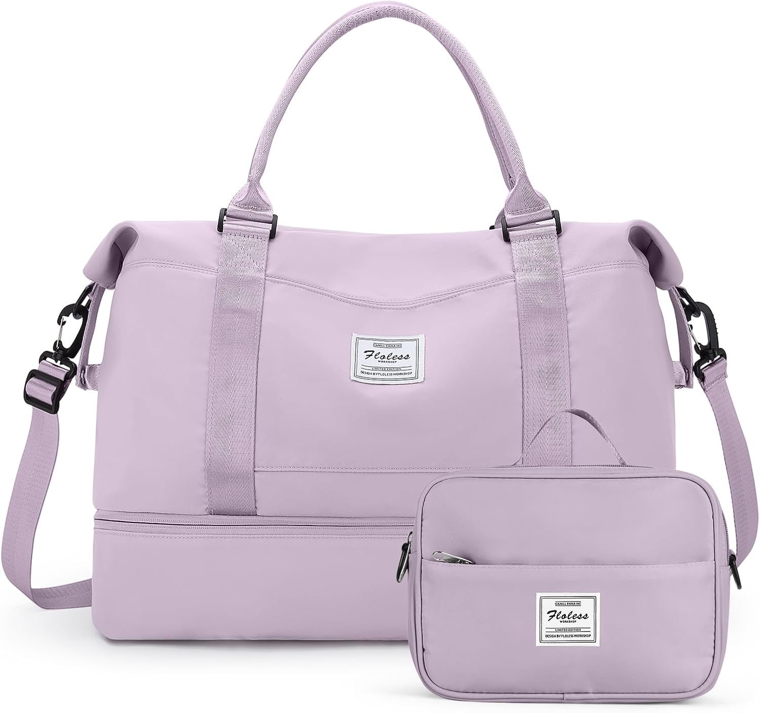Travel Duffel Bag, Sports Tote Gym Bag, Shoulder Weekender Overnight Bag for Women - Image 10