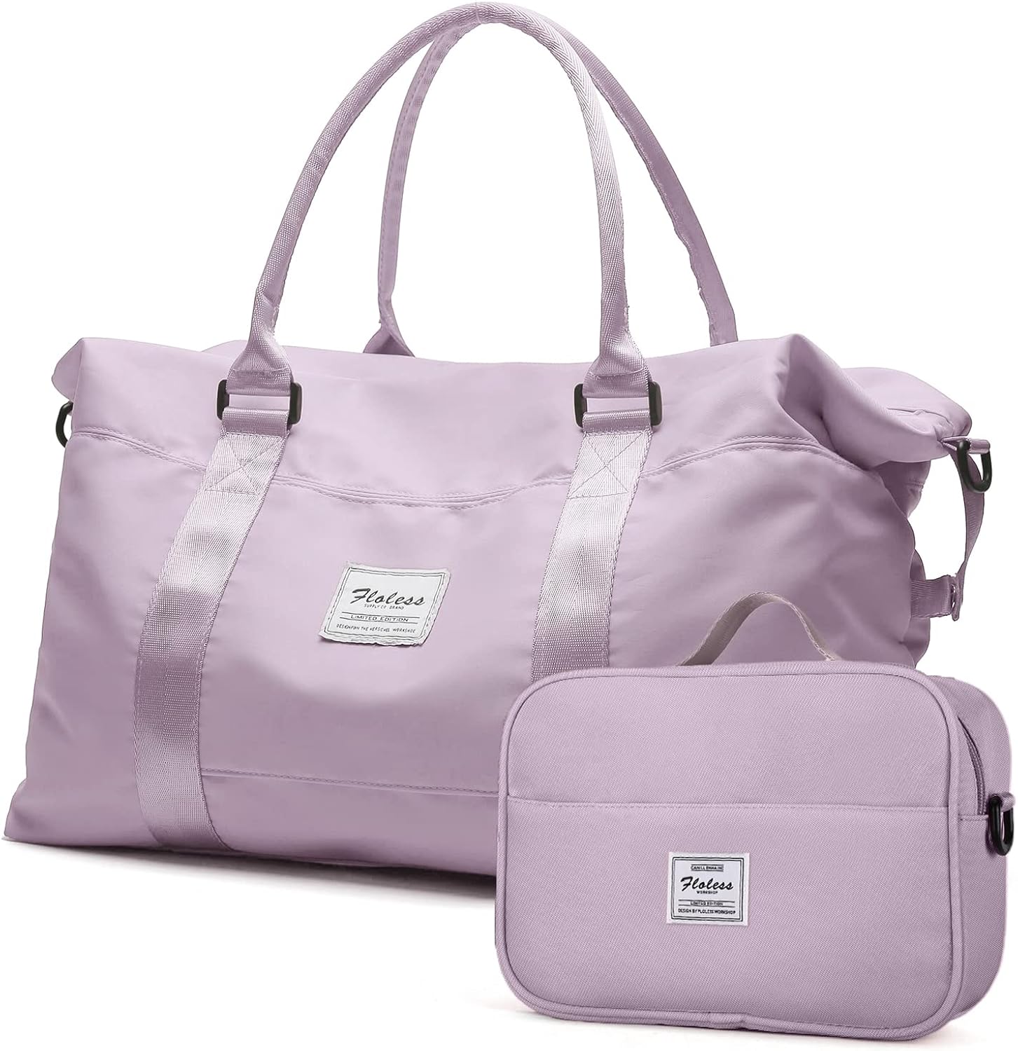 Travel Duffel Bag, Sports Tote Gym Bag, Shoulder Weekender Overnight Bag for Women - Image 117