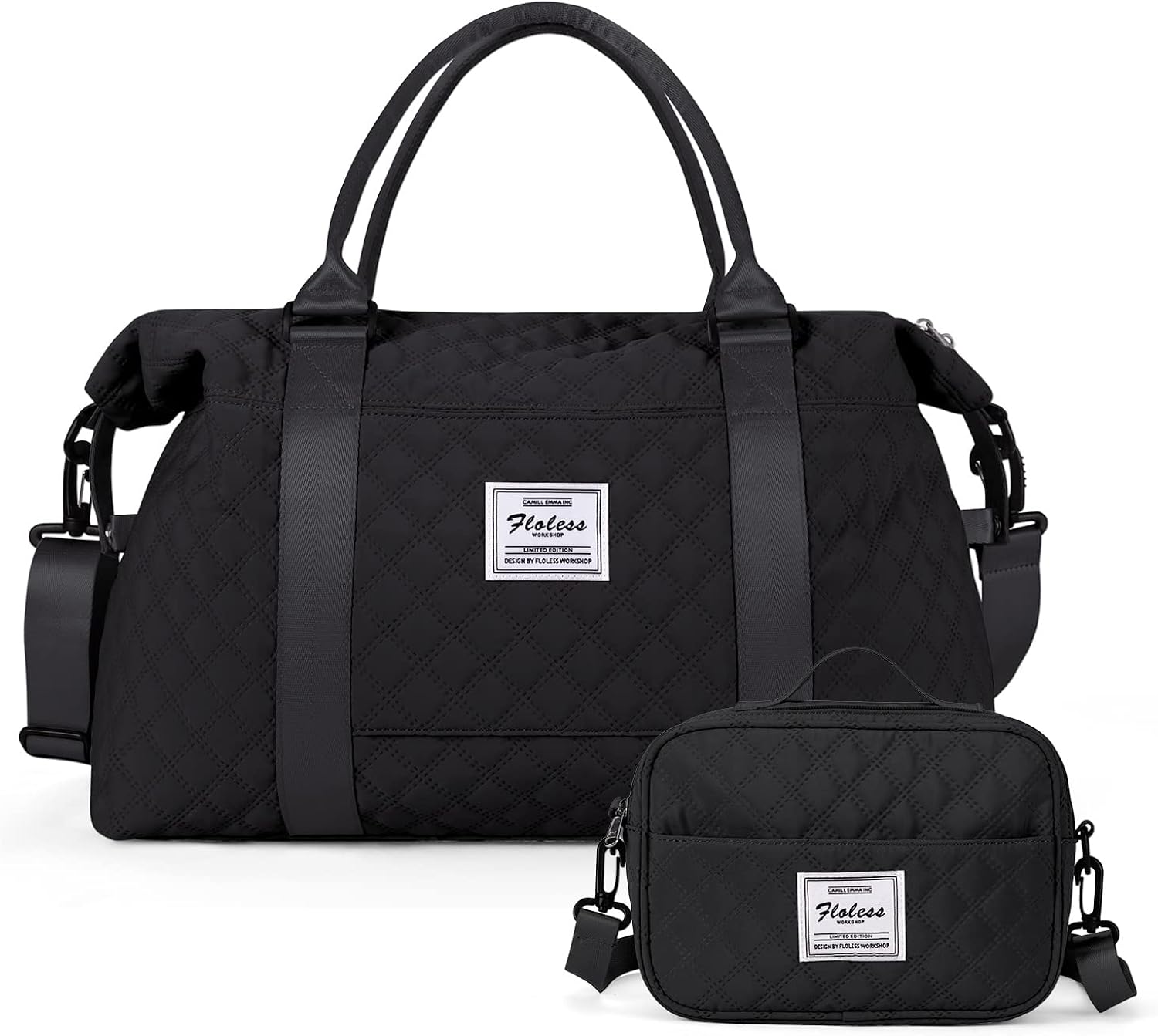 Travel Duffel Bag, Sports Tote Gym Bag, Shoulder Weekender Overnight Bag for Women - Image 69