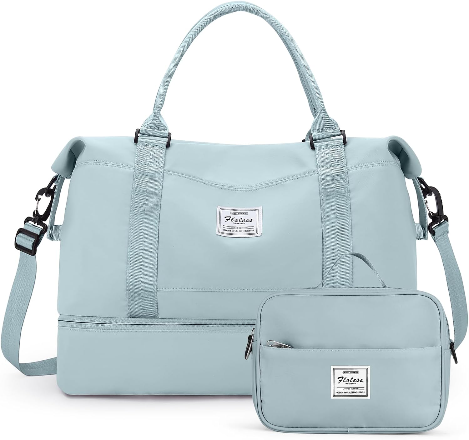 Travel Duffel Bag, Sports Tote Gym Bag, Shoulder Weekender Overnight Bag for Women - Image 12