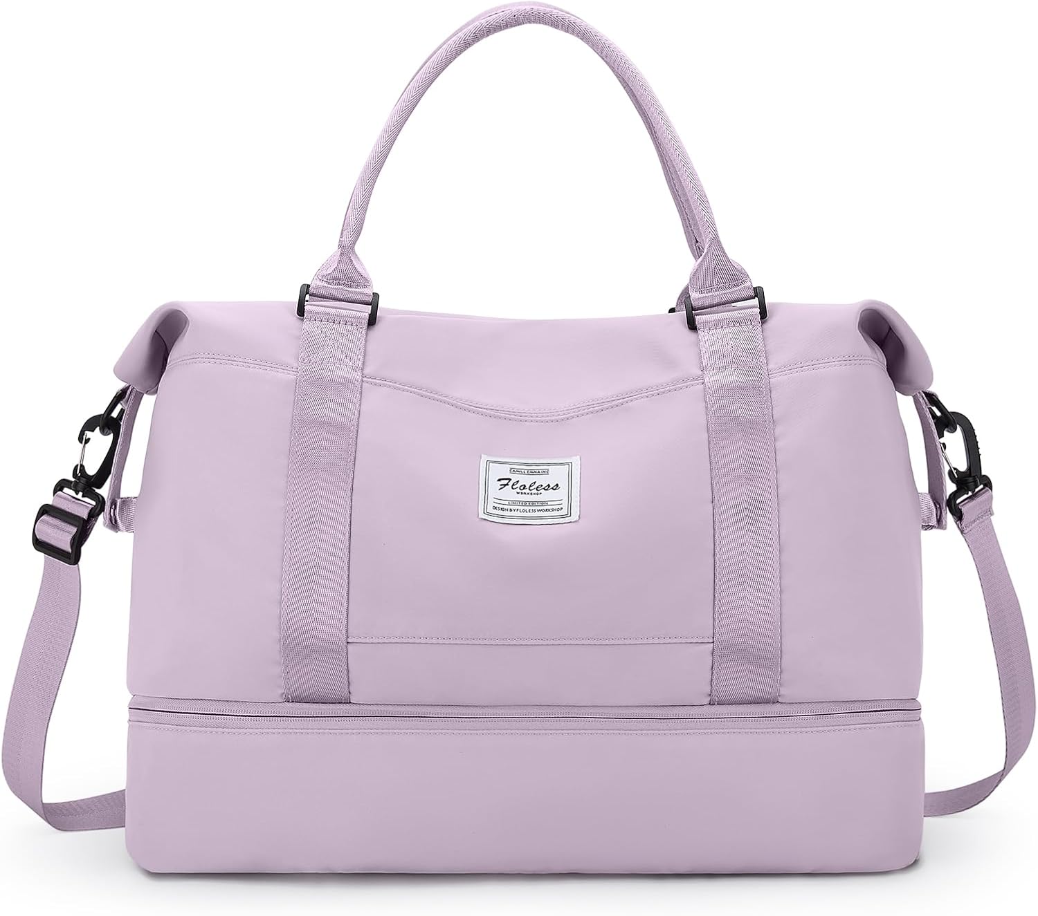 Travel Duffel Bag, Sports Tote Gym Bag, Shoulder Weekender Overnight Bag for Women - Image 61