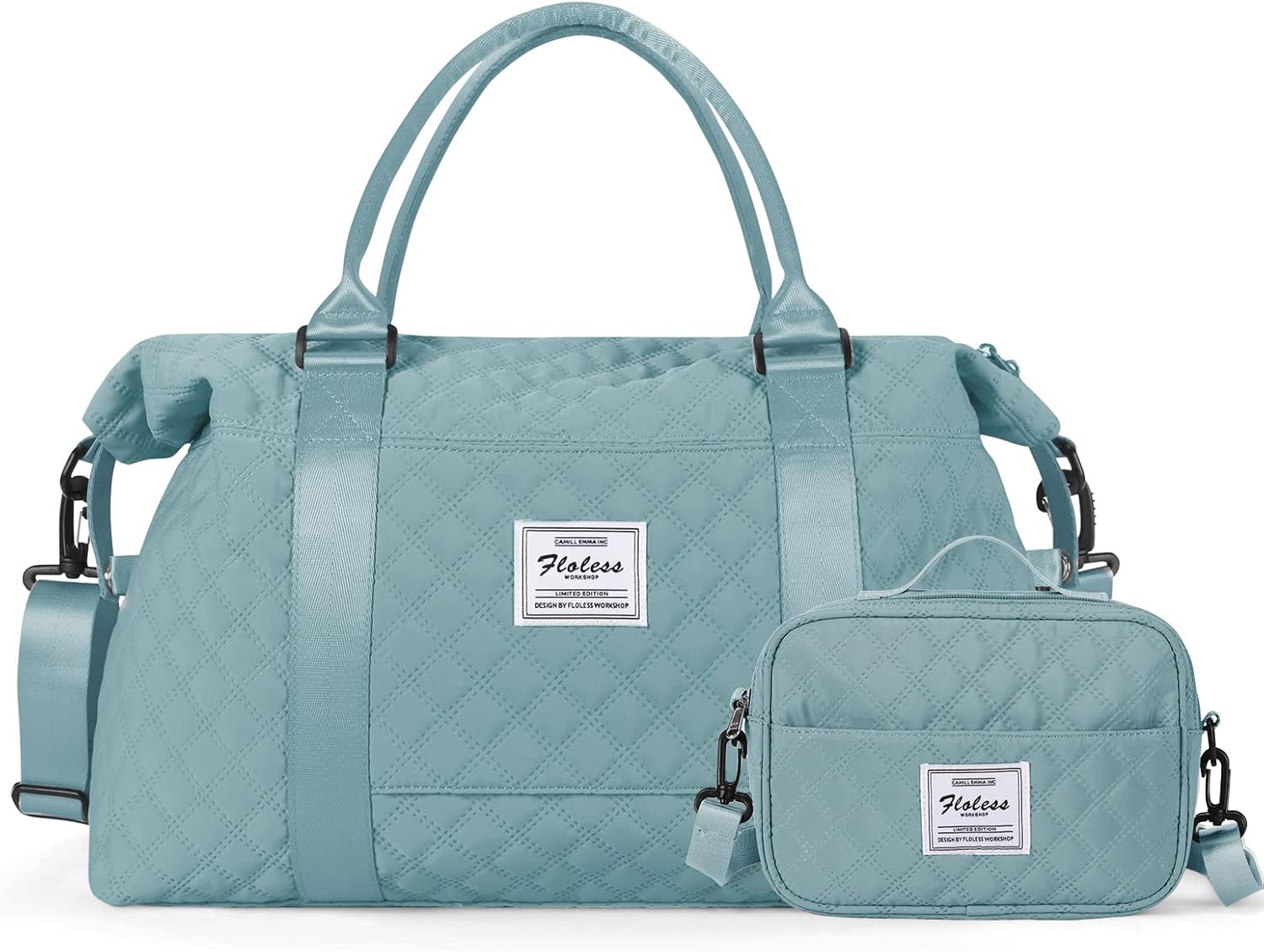Travel Duffel Bag, Sports Tote Gym Bag, Shoulder Weekender Overnight Bag for Women - Image 116