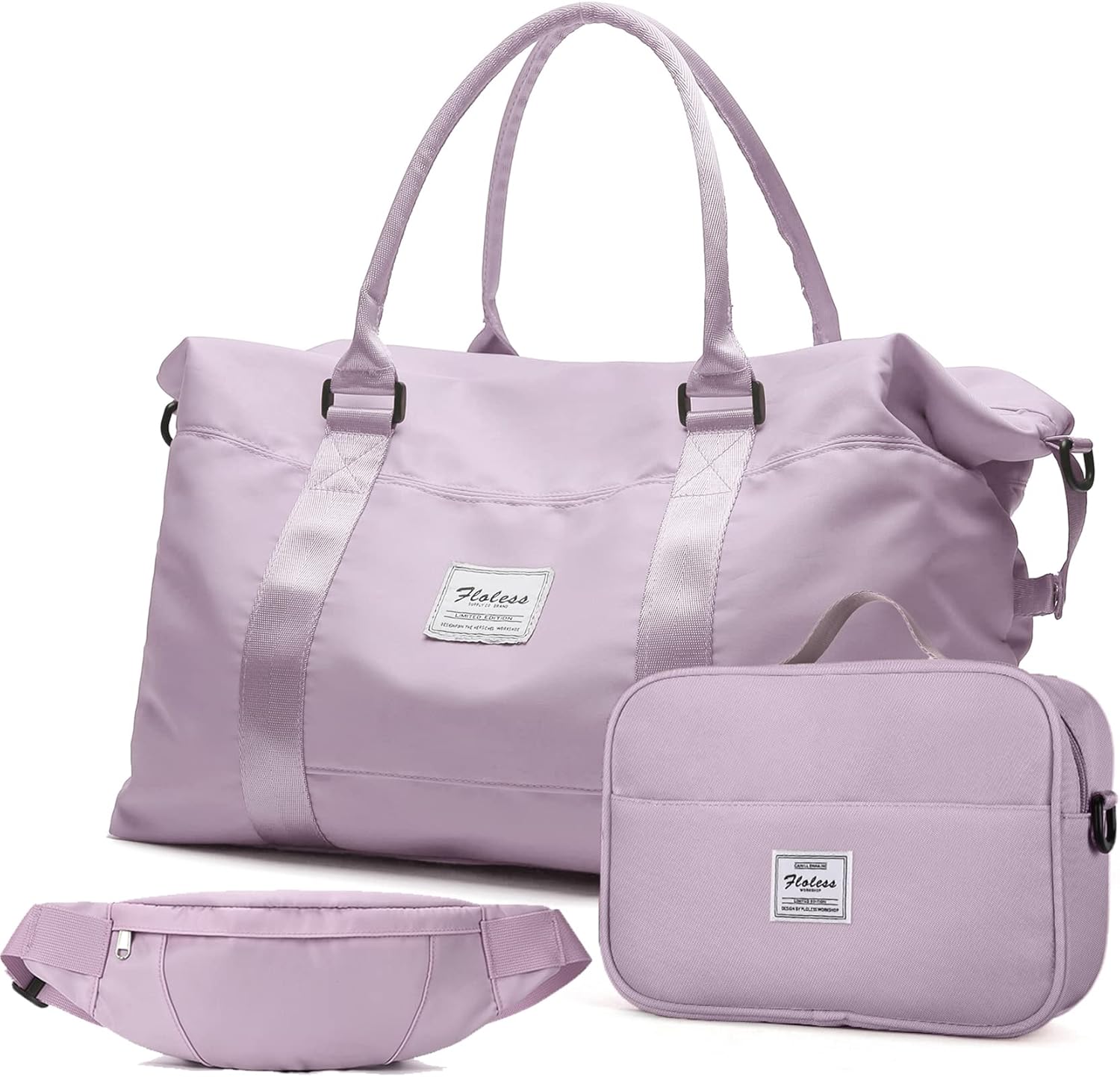 Travel Duffel Bag, Sports Tote Gym Bag, Shoulder Weekender Overnight Bag for Women - Image 76
