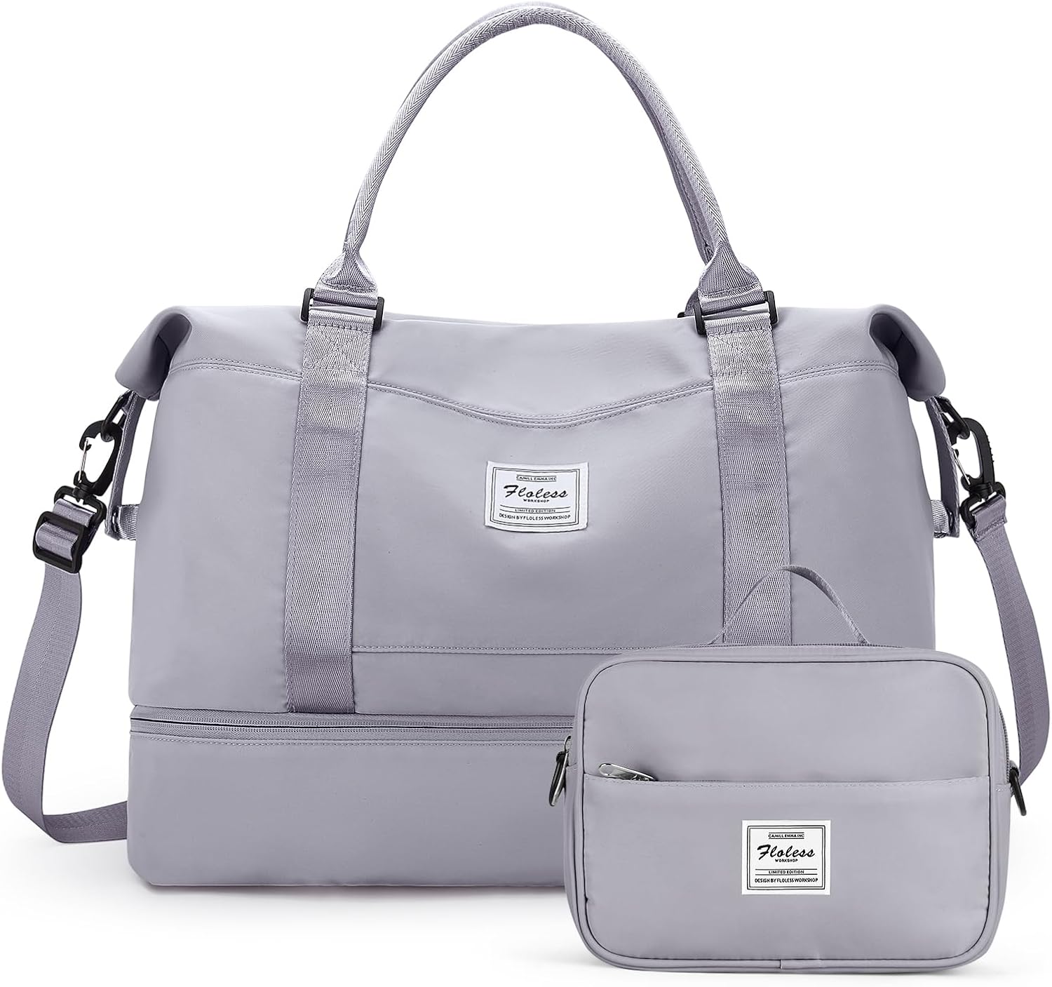 Travel Duffel Bag, Sports Tote Gym Bag, Shoulder Weekender Overnight Bag for Women - Image 114