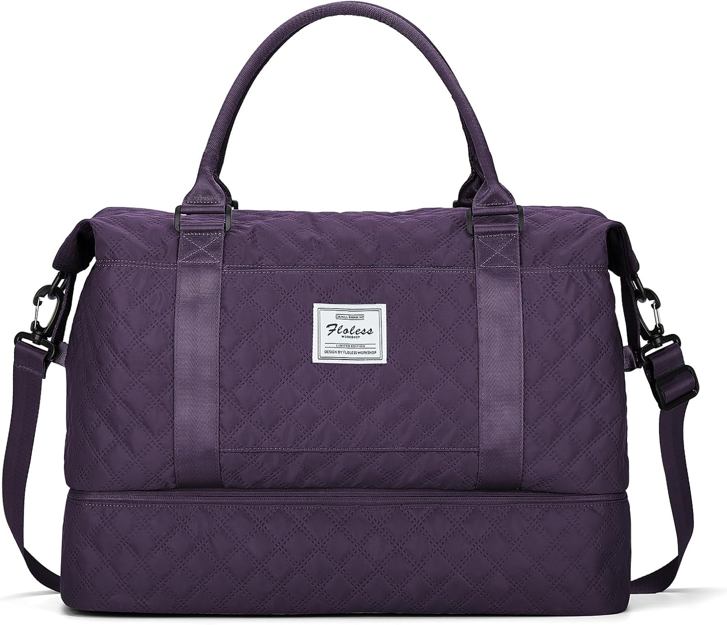 Travel Duffel Bag, Sports Tote Gym Bag, Shoulder Weekender Overnight Bag for Women - Image 127