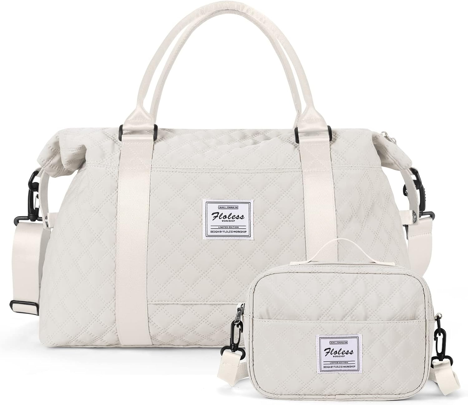 Travel Duffel Bag, Sports Tote Gym Bag, Shoulder Weekender Overnight Bag for Women - Image 115