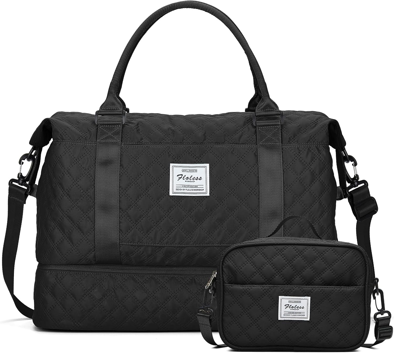 Travel Duffel Bag, Sports Tote Gym Bag, Shoulder Weekender Overnight Bag for Women - Image 73