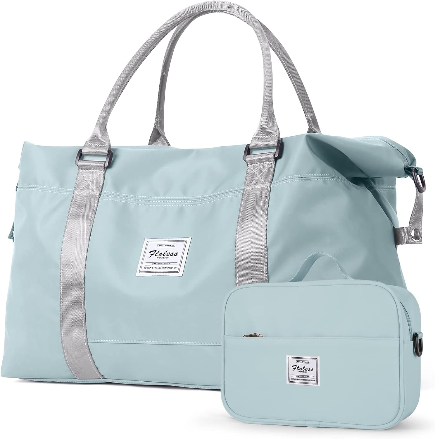 Travel Duffel Bag, Sports Tote Gym Bag, Shoulder Weekender Overnight Bag for Women - Image 125