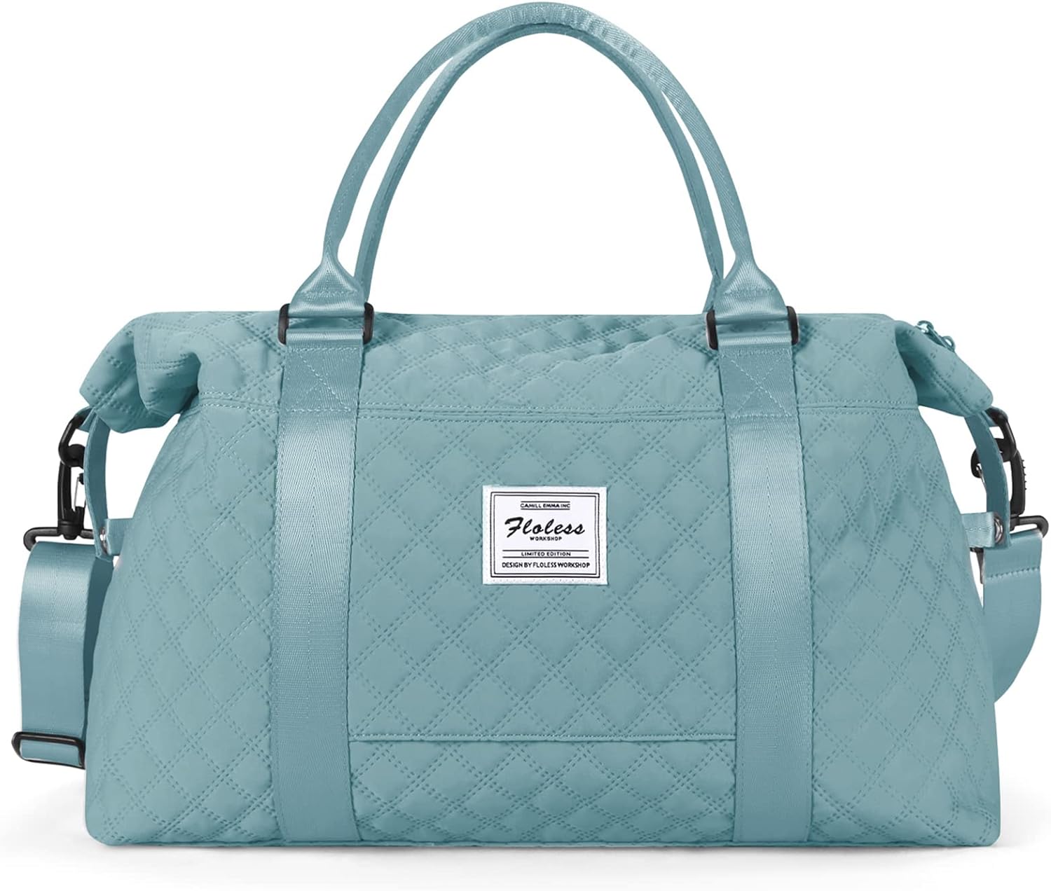 Travel Duffel Bag, Sports Tote Gym Bag, Shoulder Weekender Overnight Bag for Women - Image 124