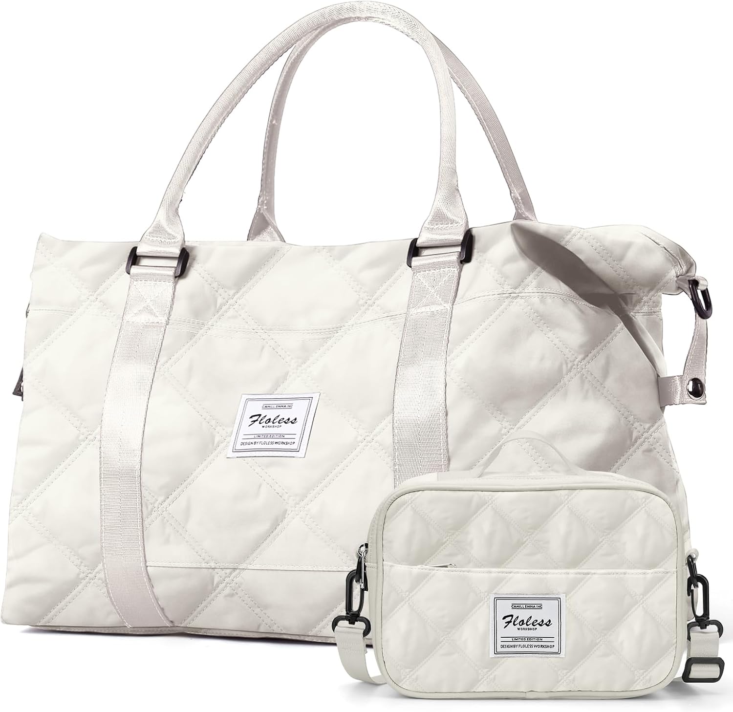 Travel Duffel Bag, Sports Tote Gym Bag, Shoulder Weekender Overnight Bag for Women - Image 63
