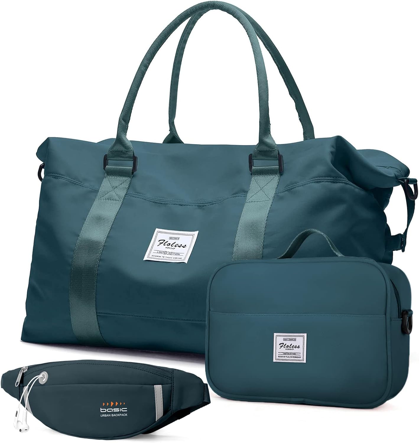 Travel Duffel Bag, Sports Tote Gym Bag, Shoulder Weekender Overnight Bag for Women - Image 77