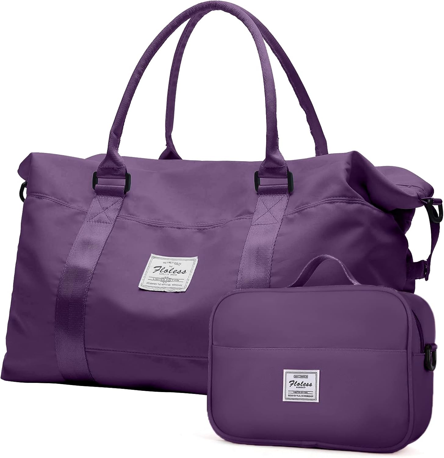 Travel Duffel Bag, Sports Tote Gym Bag, Shoulder Weekender Overnight Bag for Women - Image 111