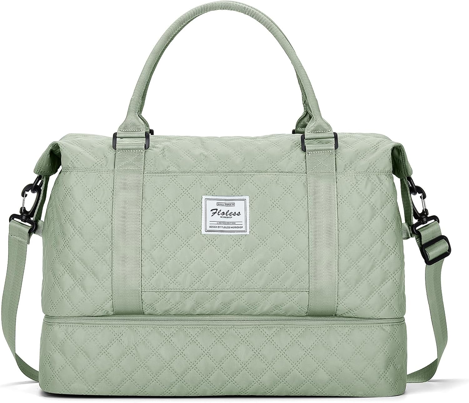 Travel Duffel Bag, Sports Tote Gym Bag, Shoulder Weekender Overnight Bag for Women - Image 107