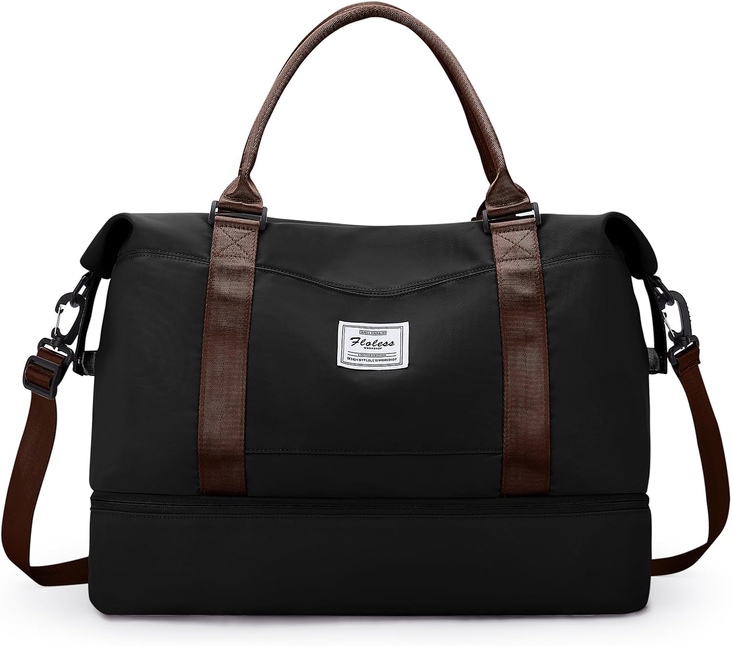 Travel Duffel Bag, Sports Tote Gym Bag, Shoulder Weekender Overnight Bag for Women - Image 129