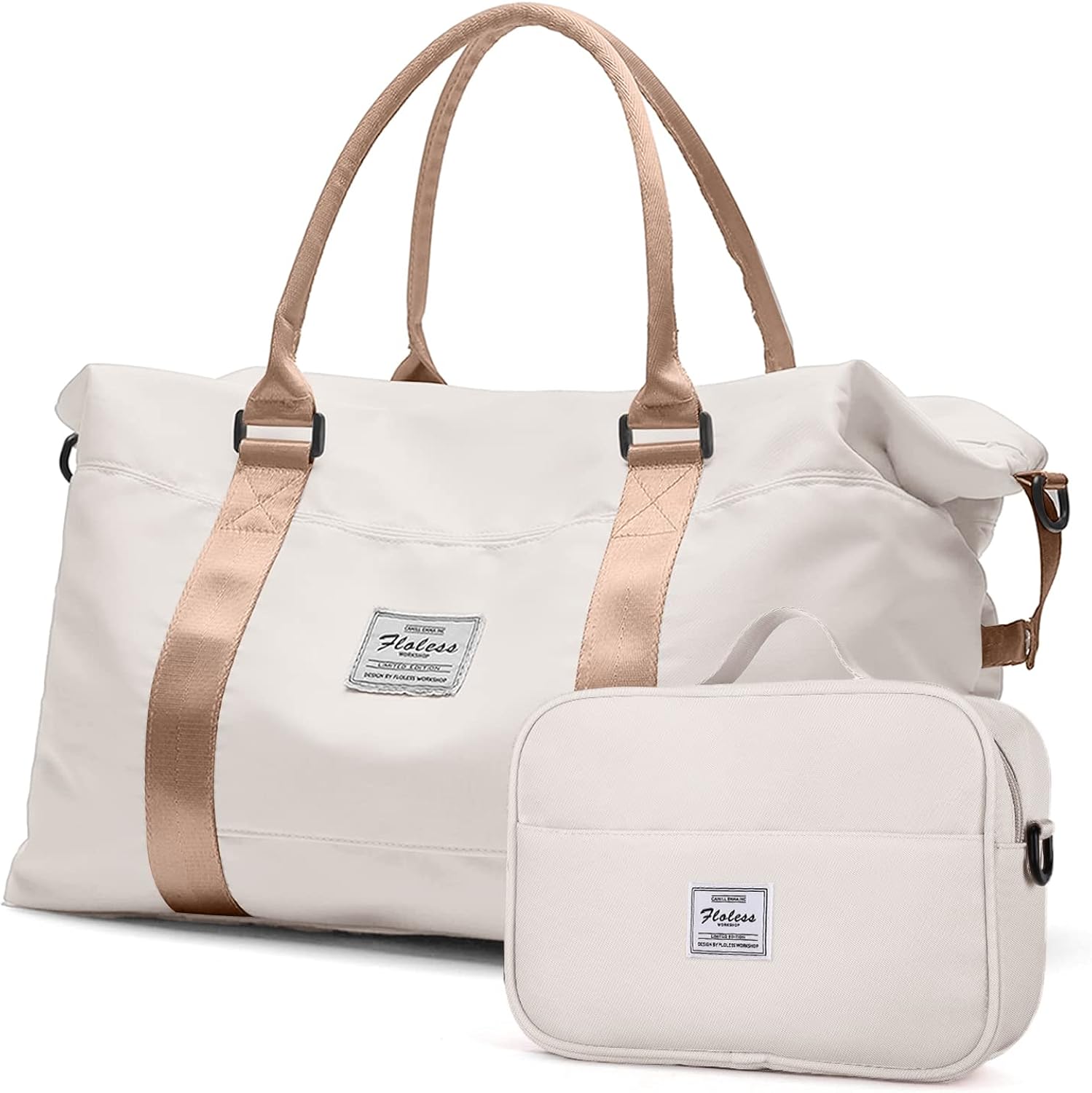 Travel Duffel Bag, Sports Tote Gym Bag, Shoulder Weekender Overnight Bag for Women - Image 123