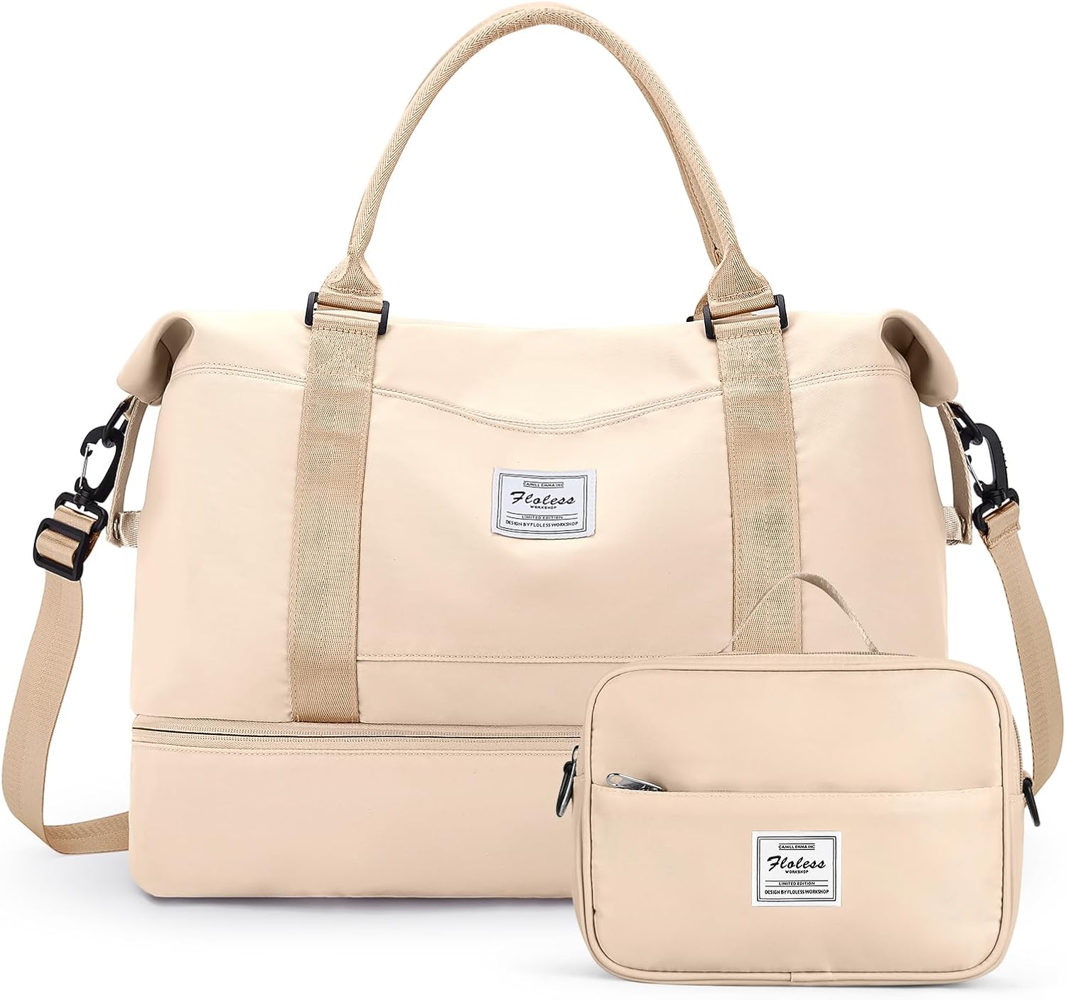 Travel Duffel Bag, Sports Tote Gym Bag, Shoulder Weekender Overnight Bag for Women - Image 88